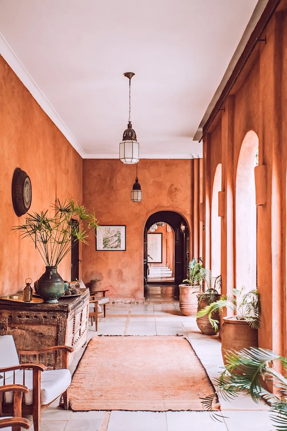 Intérieur marocain chaleureux et apaisant