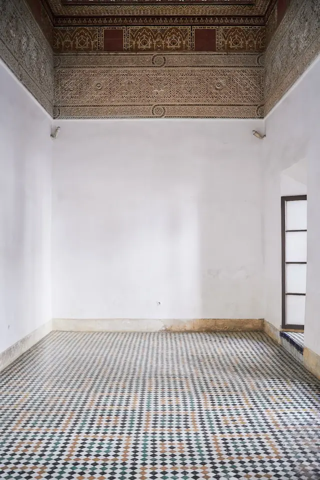 Intérieur marocain calme et entretenu